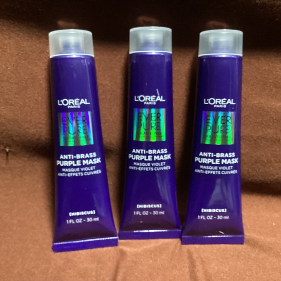 L'Oreal Ever Pure Anti-Brass Purple Mask Extra Pure Toning Rinse Out Treatments - Picture 8 of 9